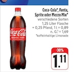 Aktuelle Coca Cola Angebote bei EDEKA in Bamberg Aktuelles Coca-Cola Angebot bei EDEKA in Bamberg ab 1,11 €