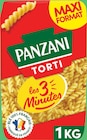 PÂTES TORTI LES 3 MINUTES - PANZANI à 1,41 € dans le catalogue Intermarché Express