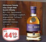 Aktuelle Whiskey Angebote bei GLOBUS in Wiesbaden Aktuelles Sanaig Islay Single Malt Scotch Whisky Angebot bei GLOBUS in Wiesbaden ab 44,99 €