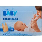 SACS A COUCHES - CARREFOUR BABY en promo chez Carrefour Market Lorient à 1,95 €
