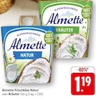 Frischkäse Natur Angebote von Almette bei E center Pirmasens für 1,19 €