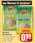 Haferflocken von Wurzener im aktuellen REWE Prospekt