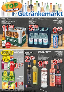 TOP Getränke Prospekt Aktuelle Angebote mit  Seiten in Düsseldorf und Umgebung