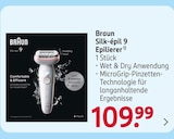 Silk-épil 9 Epilierer von Braun im aktuellen Rossmann Prospekt für 109,99 €