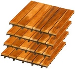 4er–Set Holzfliesen Akazie Angebote bei Netto mit dem Scottie Neubrandenburg für 9,99 €