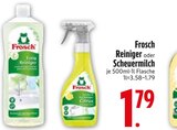 Reiniger im EDEKA Prospekt Reiniger von Frosch im aktuellen EDEKA Prospekt für 1,79 €