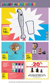 Promos Mixeur dans le catalogue "L'ÉTÉ À LA PLAGE, LA RENTRÉE À LA PAGE." de Carrefour Mixeur en promo dans le catalogue Carrefour à la page 83
