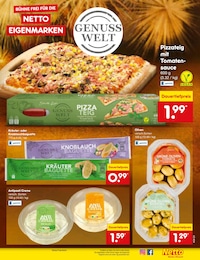 Pizzateig Angebot im aktuellen Netto Marken-Discount Prospekt auf Seite 13