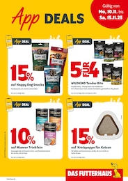 Das Futterhaus Prospekt für Vieselbach: "App DEALS", 3 Seiten, 10.11.2025 - 16.11.2025