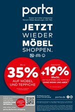 porta Möbel Prospekt für Ibbenbüren mit 1 Seiten porta Möbel Prospekt für Ibbenbüren: "JETZT WIEDER MÖBEL SHOPPEN.", 1 Seiten, 15.04.2021 - 17.04.2021