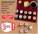 Aktuelle Feinkostlebensmittel Angebote bei GLOBUS in Mannheim Aktuelles Maki-Set Angebot bei GLOBUS in Mannheim ab 3,99 €