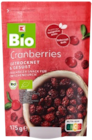 Bio-Cranberries von K-BIO für 2,79 € bei Kaufland im Angebot Bio-Cranberries von K-BIO im aktuellen Kaufland Prospekt
