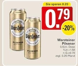 Aktuelle Warsteiner Angebote bei WEZ in Löhne Aktuelles Pilsener Angebot bei WEZ in Löhne ab 0,79 €
