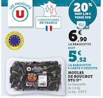 Moules de bouchot STG - U - Super U à Besançon Moules de bouchot STG - U en promo chez Super U Besançon à 5,52 €