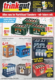Trinkgut Prospekt für Sundern: "Aktuelle Angebote", 10 Seiten, 24.11.2025 - 29.11.2025