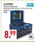 KLAPPBOX im Angebot bei Marktkauf in Remscheid KLAPPBOX Angebote von EDEKA zuhause bei Marktkauf Remscheid für 8,99 €