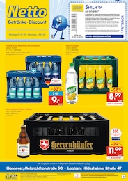 Netto Marken-Discount Prospekt für Hannover mit 2 Seiten Netto Marken-Discount Prospekt für Hannover: "DER ORT, AN DEM DU IMMER AUSGEZEICHNETE PREISE FINDEST.", 2 Seiten, 07.07.2025 - 12.07.2025
