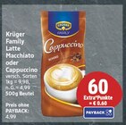 Latte Macchiato oder Capuccino von Krüger Family für 4,99 € bei EDEKA im Angebot Latte Macchiato oder Capuccino von Krüger Family im aktuellen EDEKA Prospekt