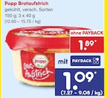 Brotaufstrich bei Netto Marken-Discount im Bad Schwalbach Prospekt für 1,09 €