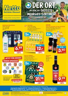 Aktueller Netto Marken-Discount Prospekt für Rieden und Ungebung, Seiten zum blättern Netto Marken-Discount Prospekt DER ORT, AN DEM DU IMMER AUSGEZEICHNETE PREISE FINDEST. mit Seiten in Rieden und Umgebung