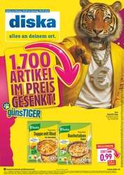 Aktueller diska Prospekt mit Fertiggerichte, "alles an deinem ort.", Seite 1