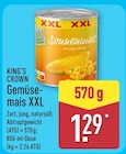 Gemüsemais XXL von King's Crown für 1,29 € bei ALDI Nord im Angebot Gemüsemais XXL von King's Crown im aktuellen ALDI Nord Prospekt