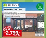 Wintergarten im Angebot bei Marktkauf in Reutlingen Wintergarten Angebote von Juskys bei Marktkauf Reutlingen für 2.799,00 €