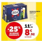 Promo Biere blonde 5,5° à 8,92 € dans le catalogue Super U à Ouilly-le-Vicomte