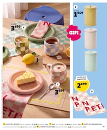 Offre Serviettes En Papier dans le catalogue Gifi du moment à la page 25