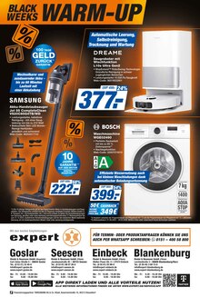 Waschmaschine im aktuellen expert Prospekt (Goslar) Waschmaschine im expert Prospekt "Top Angebote" mit 12 Seiten (Goslar)