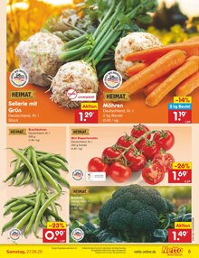 Tomaten im Netto Marken-Discount Prospekt "Aktuelle Angebote" mit 59 Seiten (Salzgitter)