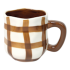 Mug motif carreaux dans le catalogue B&M