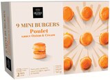 9 Mini Burgers Poulet Sauce Onion & Cream Surgelés - ERHARD TRAITEUR - Intermarché Super à Metz 9 Mini Burgers Poulet Sauce Onion & Cream Surgelés - ERHARD TRAITEUR en promo chez Intermarché Super Metz à 2,50 €