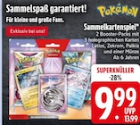 Sammelkartenspiel von Pokémon im aktuellen EDEKA Prospekt für 9,99 €