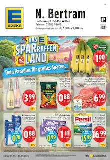 Aktueller EDEKA Prospekt "Aktuelle Angebote" für Witten Aktueller EDEKA Prospekt für Witten mit Seiten