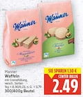 Original Neapolitaner Waffeln von Manner für 2,49 € bei EDEKA im Angebot Original Neapolitaner Waffeln von Manner im aktuellen EDEKA Prospekt