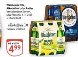 Aktuelle Warsteiner Angebote bei GLOBUS in Salzgitter Aktuelles Warsteiner Pils Alkoholfrei Angebot bei GLOBUS in Salzgitter ab 4,99 €