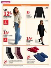 Promos Pantalon Femme dans le catalogue "LE GOÛT DU RÉCONFORT" de Auchan Hypermarché Pantalon Femme en promo dans le catalogue Auchan Hypermarché à la page 56