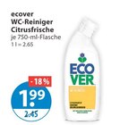WC Reiniger im V-Markt Prospekt WC-Reiniger Citrusfrische von ecover im aktuellen V-Markt Prospekt für 1,99 €