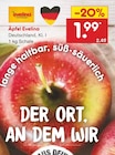 Aktuelles Äpfel Evelina Angebot bei Netto Marken-Discount in Mülheim (Ruhr) ab 1,99 €