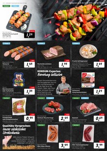 Wiener Würstchen im aktuellen Konsum Prospekt (Dresden) Wiener Würstchen im Konsum Prospekt "Cremig, knusprig und lecker - zum Sparpreis" mit 12 Seiten (Dresden)