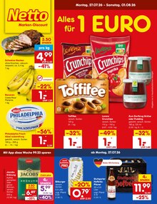 Chips im Netto Marken-Discount Prospekt "Aktuelle Angebote" mit 71 Seiten (Pforzheim)