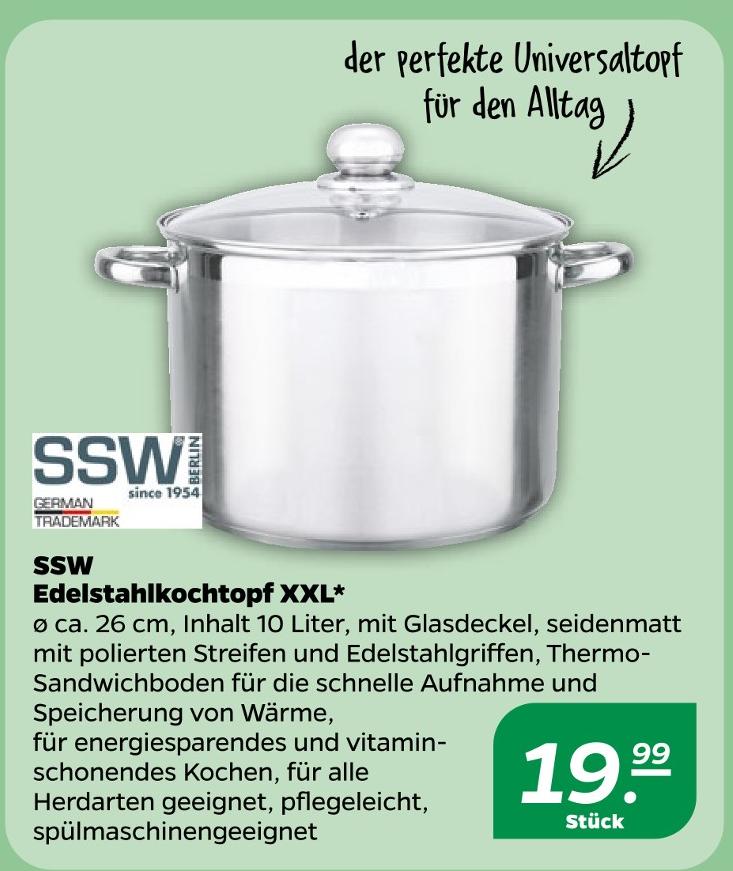 Edelstahlkochtopf XXL