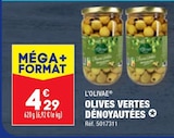 Promo Olives vertes dénoyautées à 4,29 € dans le catalogue Aldi à Grandvilliers