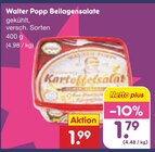Beilagensalate Angebote von Walter Popp bei Netto Marken-Discount Braunschweig für 1,79 €