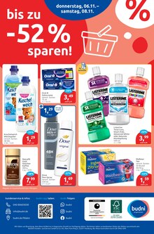 Kaffee im aktuellen budni Prospekt (Lüneburg) Kaffee im budni Prospekt "drogeriemarkt" mit 12 Seiten (Lüneburg)