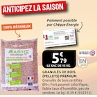 Granulés de bois (Pellets) Premium - Rural Master à Agen Granulés de bois (Pellets) Premium en promo chez Rural Master Agen à 5,79 €