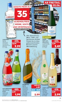 Gin im Kaufland Prospekt "Hier bin ich richtig" mit 69 Seiten (Regensburg)
