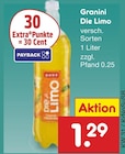 Aktuelle Saft Angebote bei Netto Marken-Discount in Hagen (Stadt der FernUniversität) Aktuelles Die Limo Angebot bei Netto Marken-Discount in Hagen (Stadt der FernUniversität) ab 1,29 €