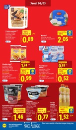 Offre Yaourt nature dans le catalogue Lidl du moment à la page 12